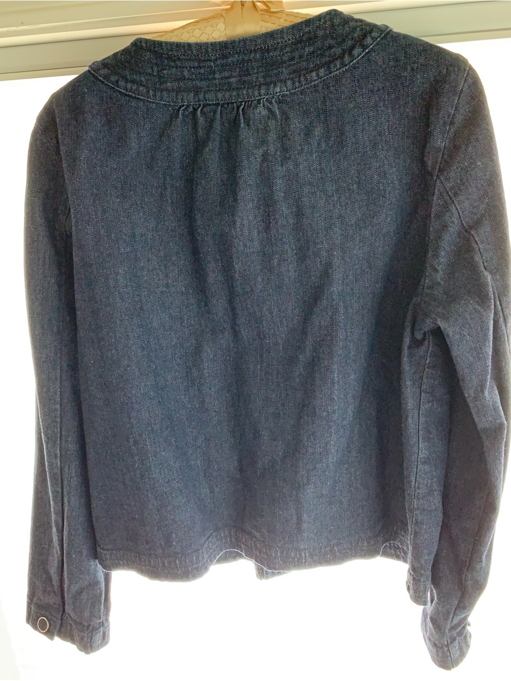 Charter Club Blue Denim Jacket Size L - Picture 2 of 10